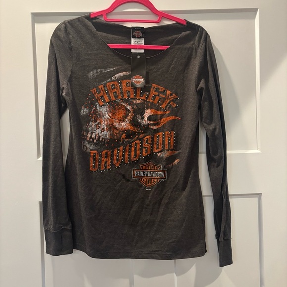 Harley-Davidson Long Sleeve Graphic Tee - Picture 1 of 4